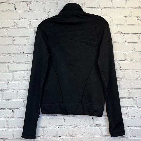 Athleta Insulated Flurry Primaloft Full Zip Quilted Jacket Black Sz M - Picture 10 of 16